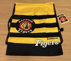 未使用☆当時物☆レトロ☆阪神タイガース☆ナップサック☆トラッキー☆巾着