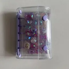 シール帳　完成品　パープル