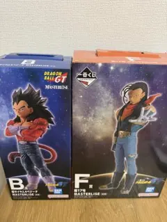 一番くじ ドラゴンボールGT B賞 超サイヤ人4ベジータ F賞 超17号 G賞