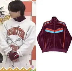 adidas トラックジャケット ベロア