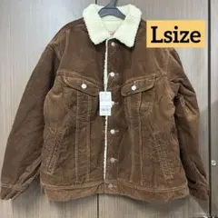 Lee ボアジャケット ストームライダー ブラウン　コーデュロイ