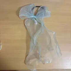 シフォンリボンヘアゴム