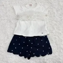プティマイン petit main 100cm女の子 春夏服 お得セット