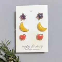 676.ハンドメイド ピアス まとめ売り サージカルステンレス 樹脂ピアス