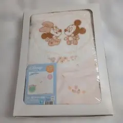新品未使用　Disney ミッキー ミニー ベビー綿マイヤー毛布