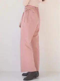 muguet♡♡ side open ribbon pants 新品未使用