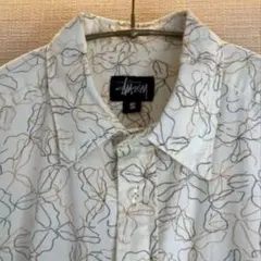 【VINTAGE】90's Old Stüssy総柄アロハシャツusa made