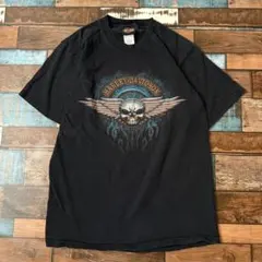 Harley-Davidson ハーレーダビッドソン　メンズ　半袖tシャツ　黒のサムネイル