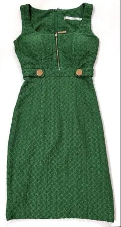 ディアバイローブドフルールDE2702キャバドレス グリーン