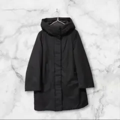 ユニクロ　ハイブリッドダウンコート2022ブラック S