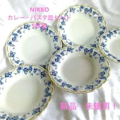 ☆新品・未使用☆ ニッコー PATRA THAILAND カレー・パスタ皿 5枚