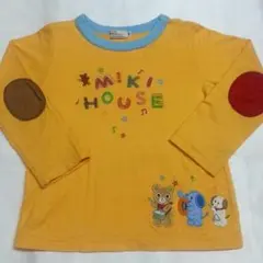 美品☆ミキハウス110㌢プッチーくんのロンT