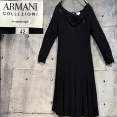 ARMANI COLLEZIONI ブラック ドレス ワンピース vintageのサムネイル