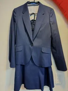 AOKI ネイビー ストライプ スーツ セット