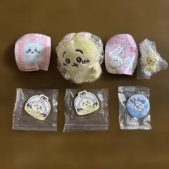 ちいかわ くら寿司 缶バッチ マグネット　キーホルダー　ハチワレ　うさぎ