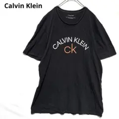 ★カルバンクライン　半袖Tシャツ　綿100% プリントロゴ　カジュアル　定番