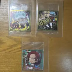 ワンピース大海賊シールウエハース】FOUR CAPTAINS シークレット