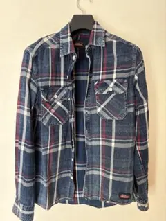 [Dickies] チェック柄ネルシャツ Mサイズ