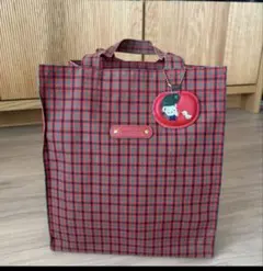 断*＊様 familiar チェック柄トートバッグ