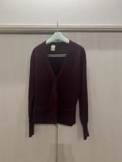 Nハリウッド　バーガンディ セーター 36