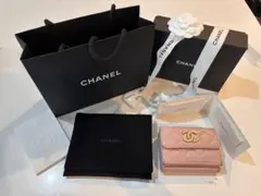 シャネル CHANEL スモールフラップウォレット マトラッセ AP2962