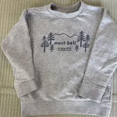 mont-bell グレー トレーナー 130