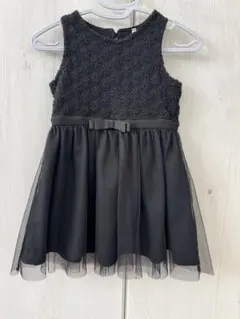 フォーマル 冠婚葬祭 黒 ワンピース