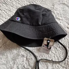新品 チャンピオンChampion バケットハット ブラック 58cm