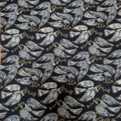 ミナペルホネン following day　ネイビー ハギレ④