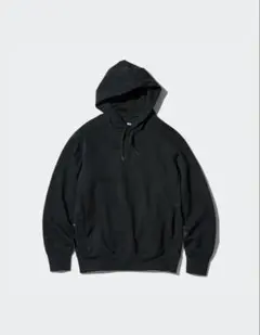UNIQLO ブラック フード付きパーカー L