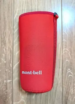 【ほぼ未使用】montbell ボトルカバー L レッドのサムネイル