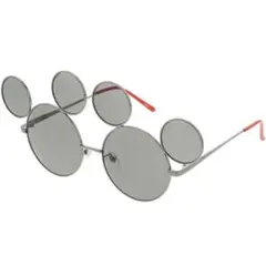 ミッキー型グレーサングラス