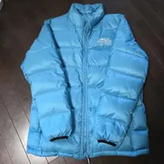 BLUE CROSS 水色 ダウンコートLL