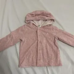 GAP フード付きトレーナー 12-18ヶ月 ピンク