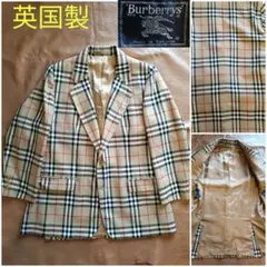 Burberry's イギリス製　ノバチェック テーラードジャケット