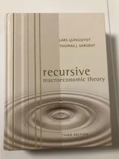 Recursive Macroeconomic Theory 第三版（〜1/11