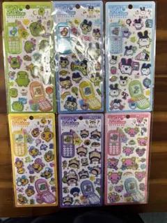 たまごっち平成ハッピーフォン6枚セット