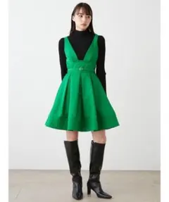 SNIDEL タフタミニワンピース