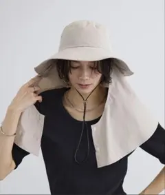 2WAYレイヤーハット / UVカット・撥水・取り外し可のサムネイル
