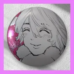 東京リベンジャーズ　マイキーマート　高崎　メタリック缶バッジ　佐野エマ