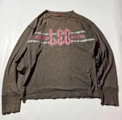 00s Levi's graphic design L/S T shirt