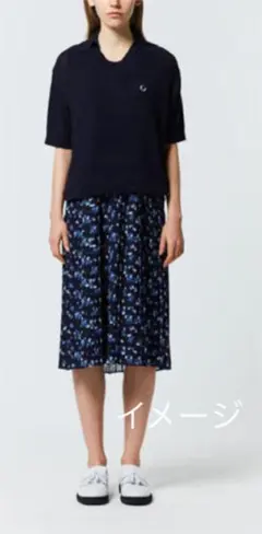 ★未使用★フレッドペリーのLIBERTY V NECK KNIT DRESS