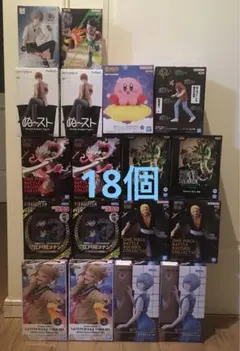 最新プライズフィギュア美少女系　ワンピース　ドラゴンボール　コナン　18個セット