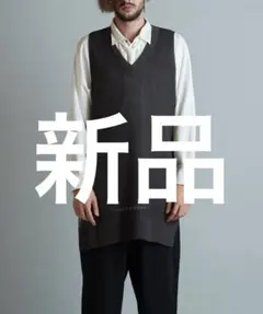 STUDIO NICHOLSON KNITTED VEST NAVY ベスト - メルカリ