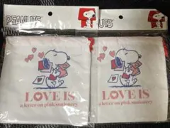Snoopy 巾着袋2枚セット　スヌーピー
