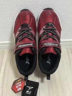 【新品】瞬足　ワインレッド　赤　スニーカー　22 ㎝ 男の子　新品