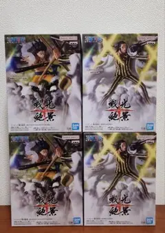 【ワンピース】戦光絶景 ルフィGEAR4＆ボルサリーノ(黄猿)４点セット