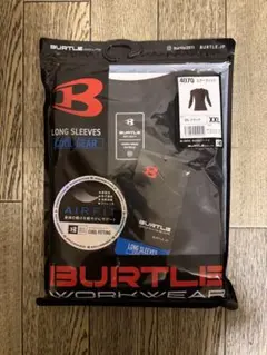 BURTLE 4070 エアーフィット ロングスリーブ ブラック XXLのサムネイル