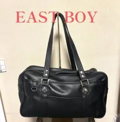 美品　EASTBOY イーストボーイ　ブラック ショルダーバッグ　スクールバック