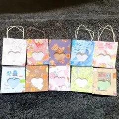 ハートの窓付き プチバッグ ミニバッグ